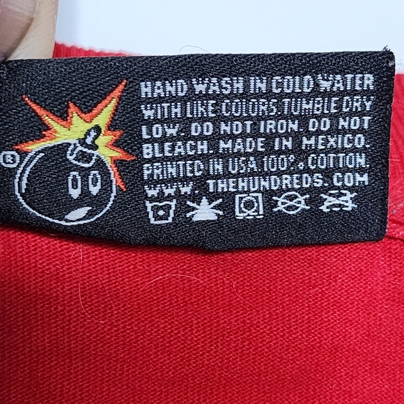 THE HUNDREDS - Adam Bomb Graphic Art T Shirt - Men's Medium - Picture 6 of 6